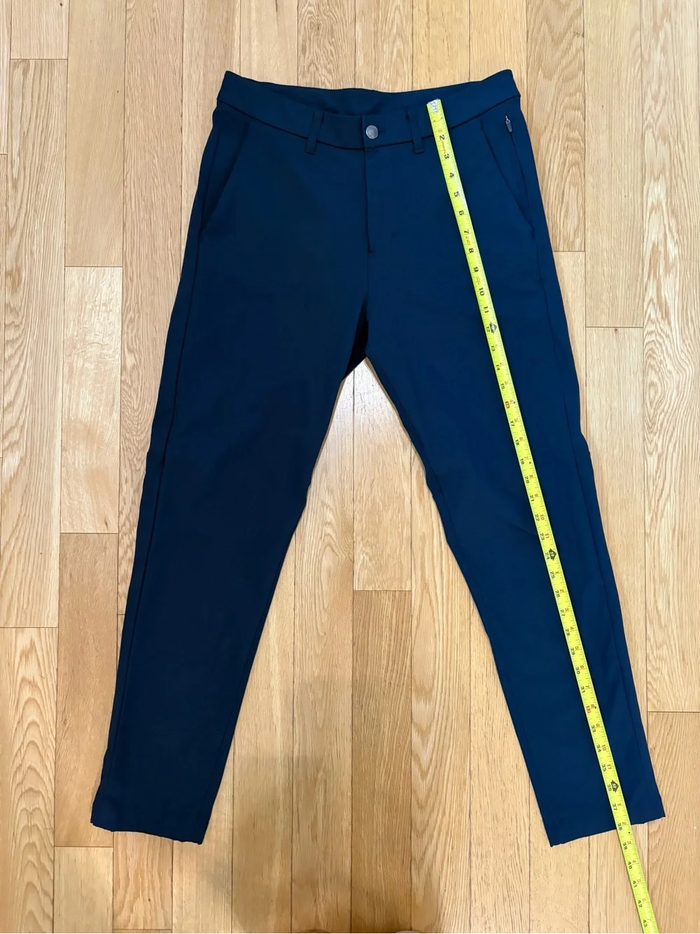 Lululemon Commission Slim Pant 31 Navy Warpstreme Chino Trouser LM5522S